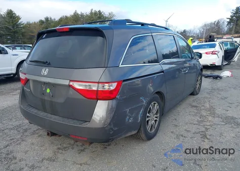 2012 Honda Odyssey Ex-L from USA, damaged, VIN 5FNRL5H66CB144260